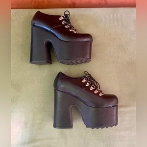 Black La Moda Platform Shoes